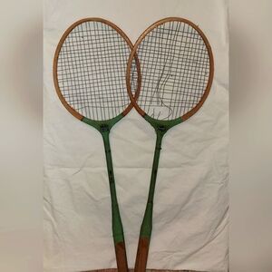 Vintage 26" Monarch Badminton Rackets set of 2